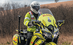 Project: To deliver blood for the NHS