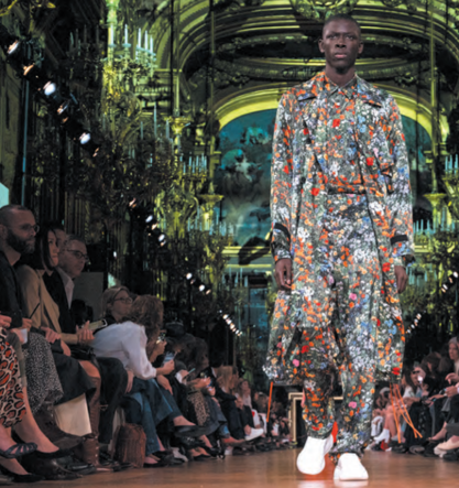 Striding into fashion