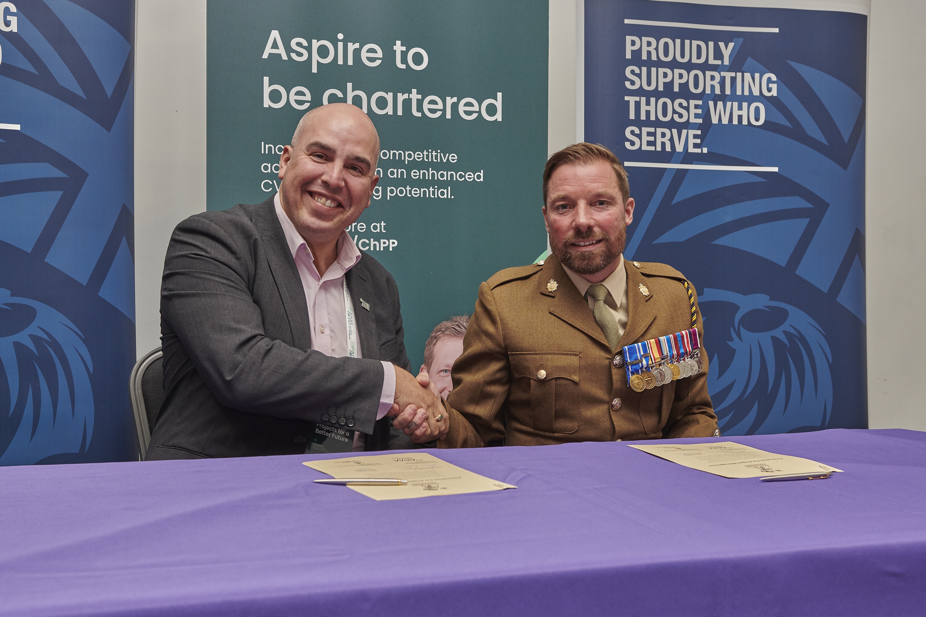APM signs Armed Forces Covenant - a pledge to support the Armed Forces community